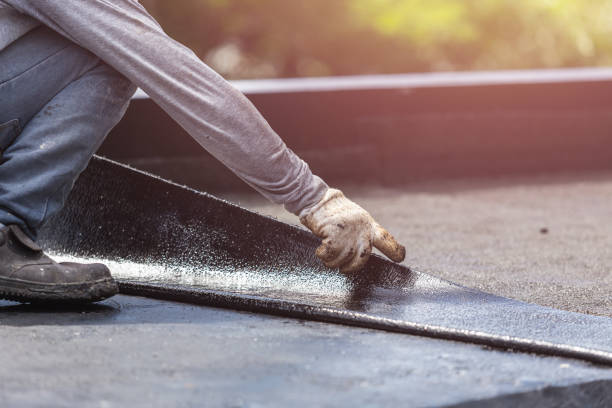 Professional Exterior Waterproofing technician working in Richfield, MN